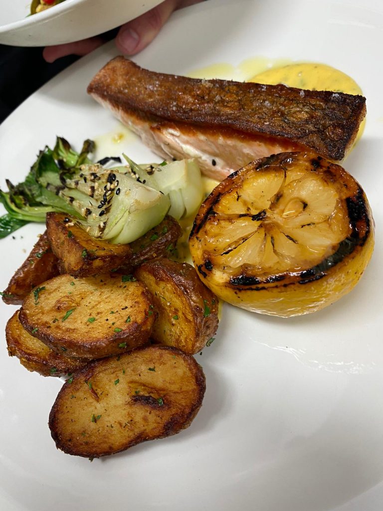 Salmon in style | Ladybird Restaurant